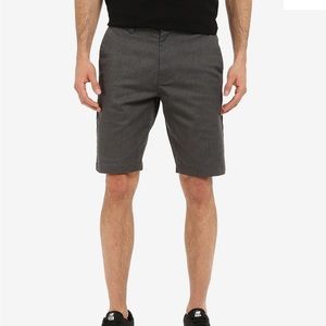 Volcom Frickin Modern Stretch Chino Shorts Charcoal Heather